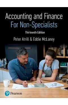 Coperta cărții 'Accounting and Finance for Non-Specialists - Peter Atrill'