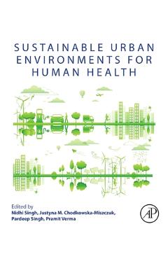 Coperta cărții 'Sustainable Urban Environments for Human Health - Nidhi Singh'