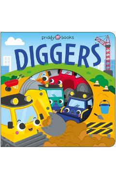 Coperta cărții 'Diggers (Take a Peek!): Peep Through to Find All the Friends! -'