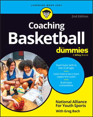 Coperta cărții 'Coaching Basketball for Dummies -'