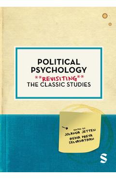Coperta cărții 'Political Psychology: Revisiting the Classic Studies - Jolanda Jetten'