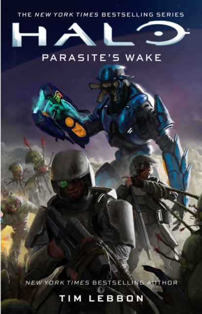 Coperta cărții 'Halo: Parasite's Wake - Tim Lebbon'