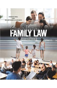 Coperta cărții 'Canadian Family Law Handbook - Norman Fera'