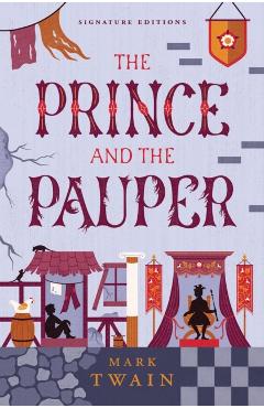 Coperta cărții 'The Prince and the Pauper - Mark Twain'