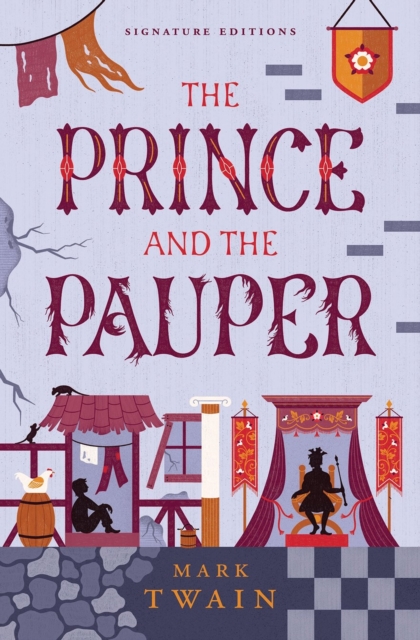 Coperta cărții 'The Prince and the Pauper - Mark Twain'