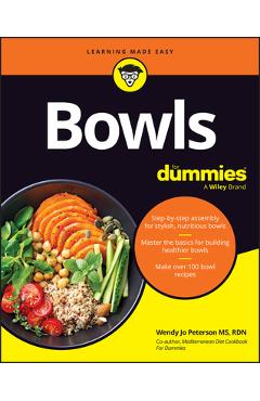Coperta cărții 'Bowls for Dummies - Wendy Jo Peterson'