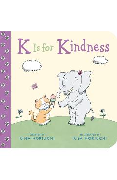 Coperta cărții 'K Is for Kindness - Rina Horiuchi'