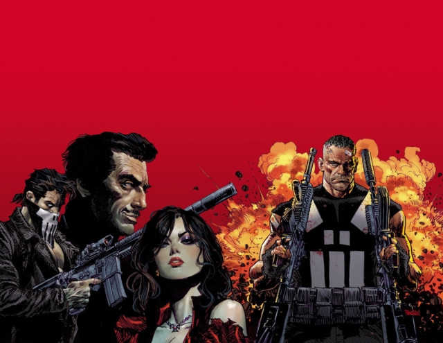 Coperta cărții 'Marvel Knights: Punisher - Jimmy Palmiotti'