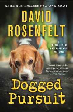 Coperta cărții 'Dogged Pursuit: An Andy Carpenter Mystery - David Rosenfelt'