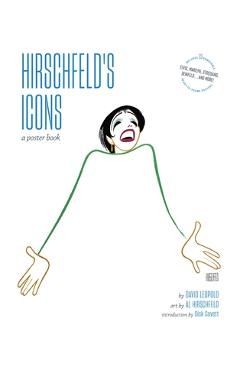Coperta cărții 'Hirschfeld's Icons: A Poster Book - David Leopold'