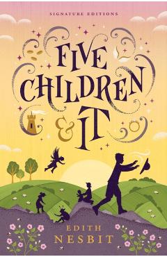Coperta cărții 'Five Children and It - Edith Nesbit'