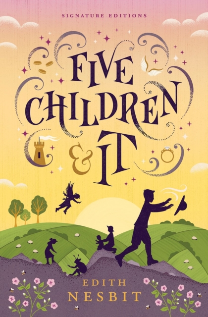 Coperta cărții 'Five Children and It - Edith Nesbit'