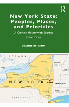 Coperta cărții 'New York State: Peoples, Places, and Priorities: A Concise History with Sources - Joanne Reitano'