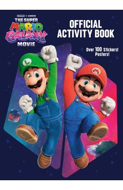 Coperta cărții 'The Super Mario Galaxy Movie Official Activity Book - Benjamin Harper'
