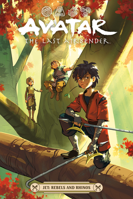 Coperta cărții 'Avatar: The Last Airbender--Jet--Rebels and Rhinos - Faith Erin Hicks'