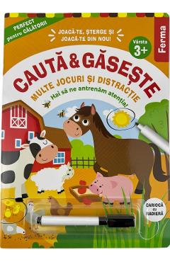 Coperta cărții 'Ferma. Caută și găsește + cariocă'
