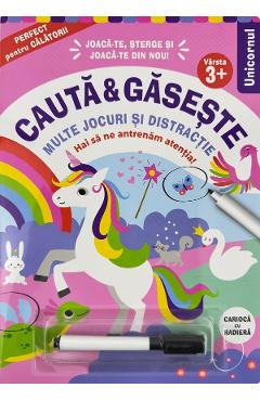 Coperta cărții 'Unicornul. Caută și găsește + cariocă'