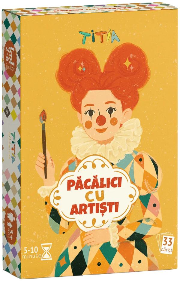 Imaginea produsului 'Joc de cărți: Păcălici cu artiști'