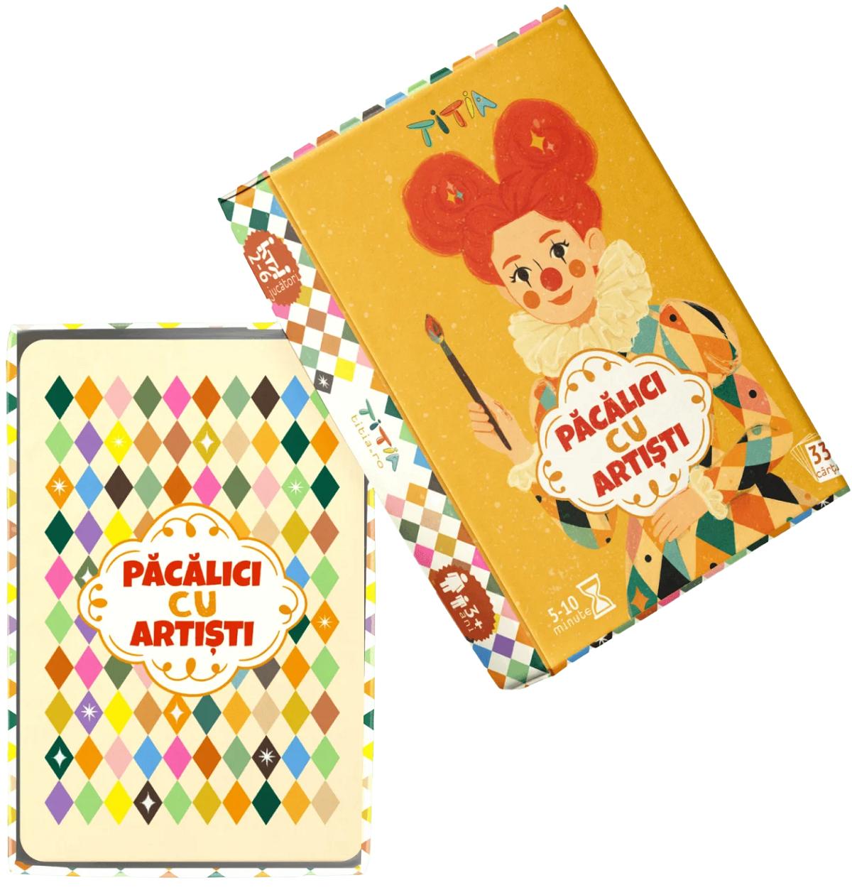 Imaginea produsului 'Joc de cărți: Păcălici cu artiști'