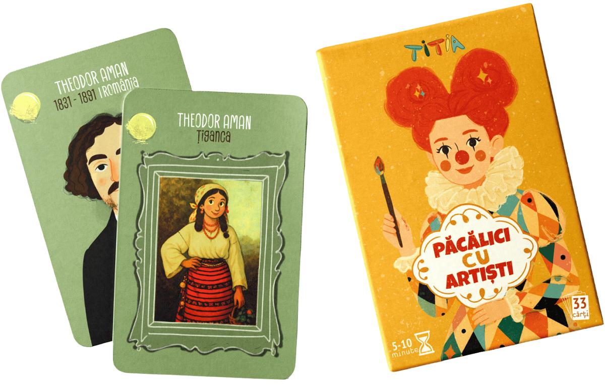 Imaginea produsului 'Joc de cărți: Păcălici cu artiști'