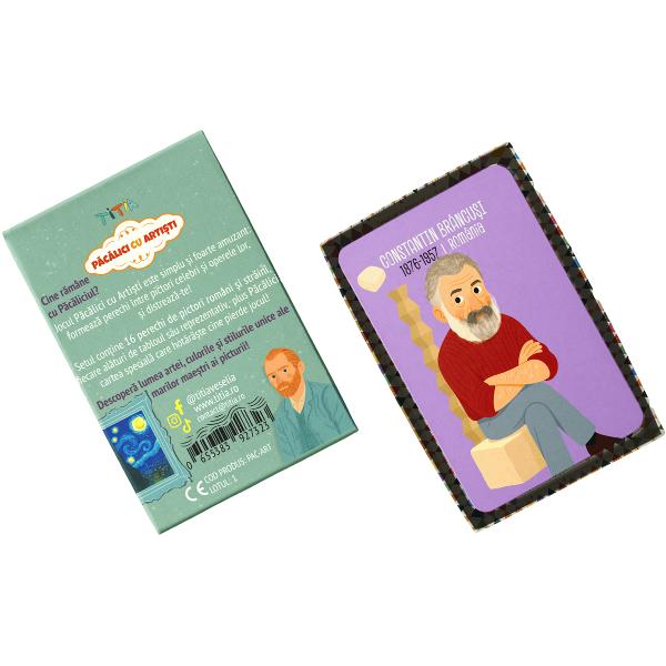 Joc de carti: Pacalici cu artisti