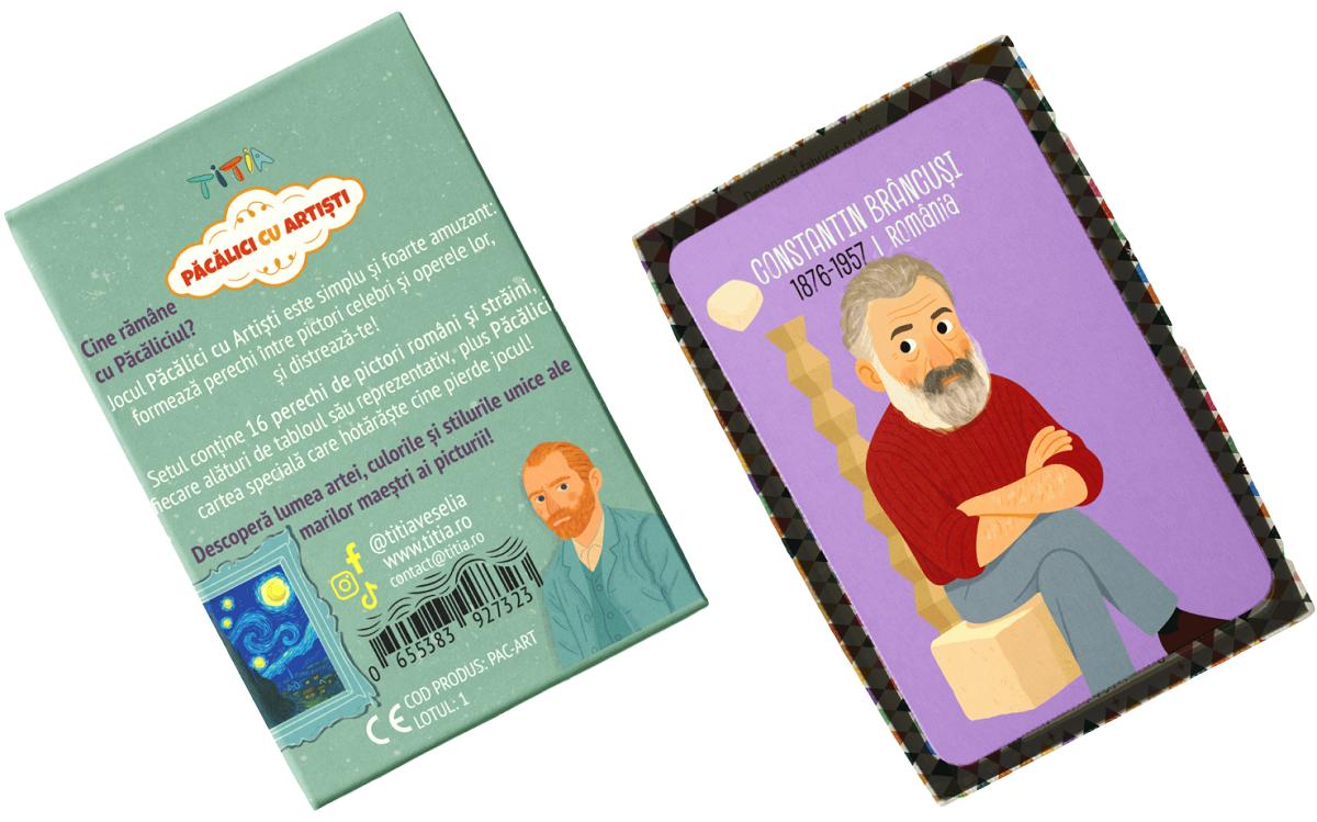 Imaginea produsului 'Joc de cărți: Păcălici cu artiști'