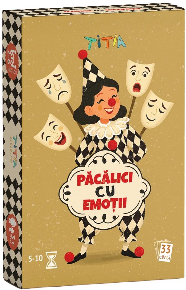 Imaginea produsului 'Joc de cărți: Păcălici cu emoții'