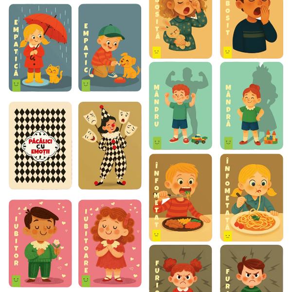 Joc de carti: Pacalici cu emotii