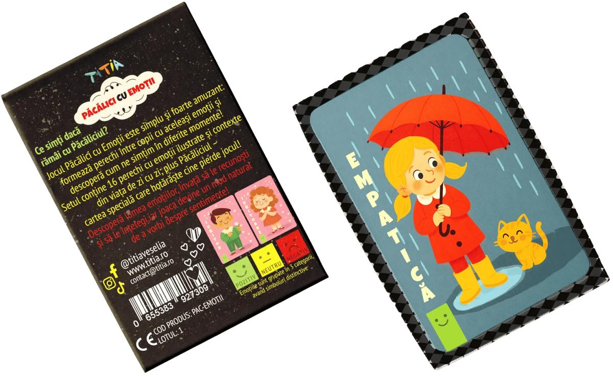 Imaginea produsului 'Joc de cărți: Păcălici cu emoții'