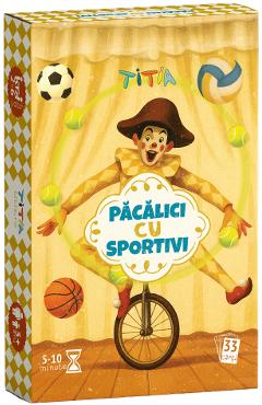 Imaginea produsului 'Joc de cărți: Păcălici cu sportivi'