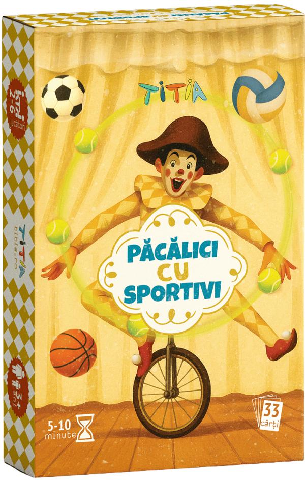 Imaginea produsului 'Joc de cărți: Păcălici cu sportivi'