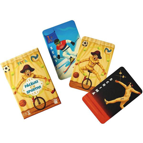 Joc de carti: Pacalici cu sportivi