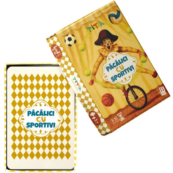 Joc de carti: Pacalici cu sportivi