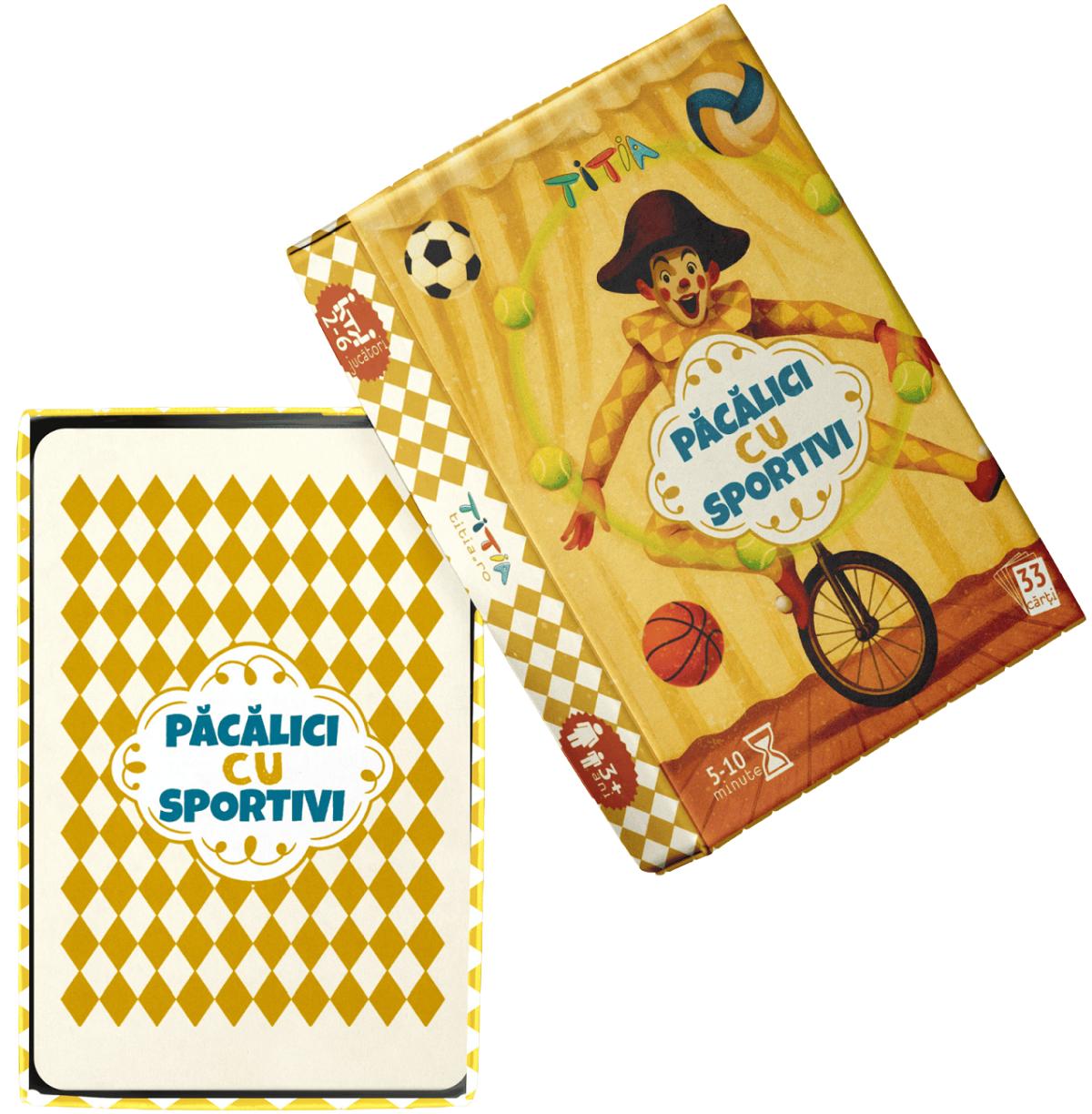 Imaginea produsului 'Joc de cărți: Păcălici cu sportivi'