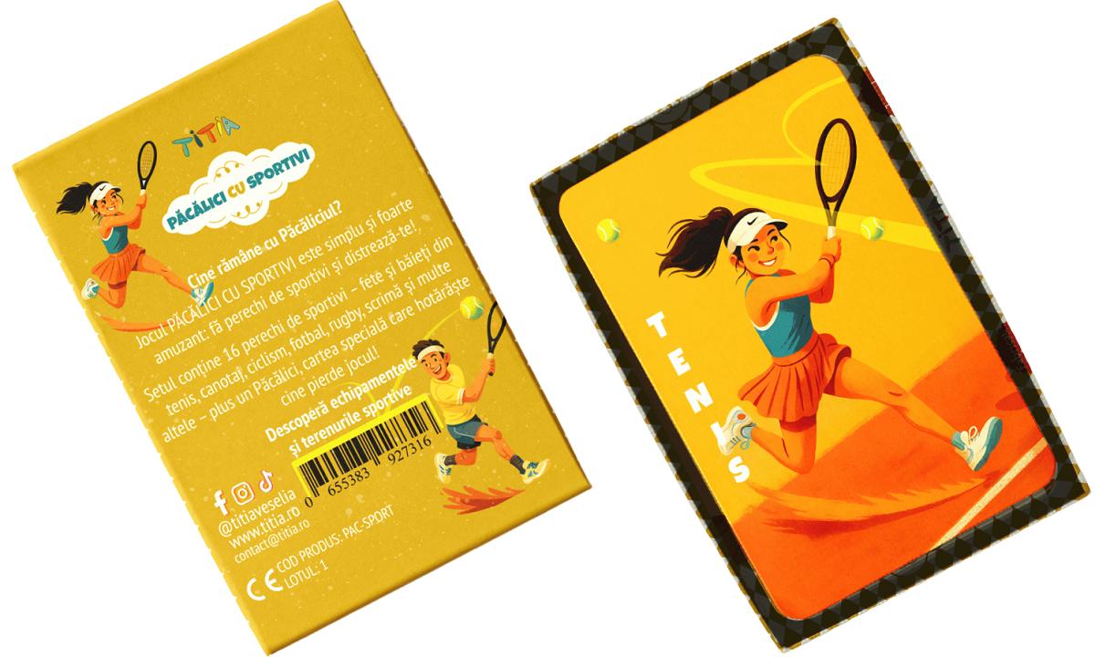 Imaginea produsului 'Joc de cărți: Păcălici cu sportivi'