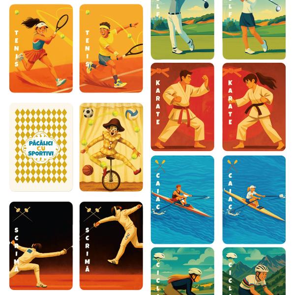 Joc de carti: Pacalici cu sportivi
