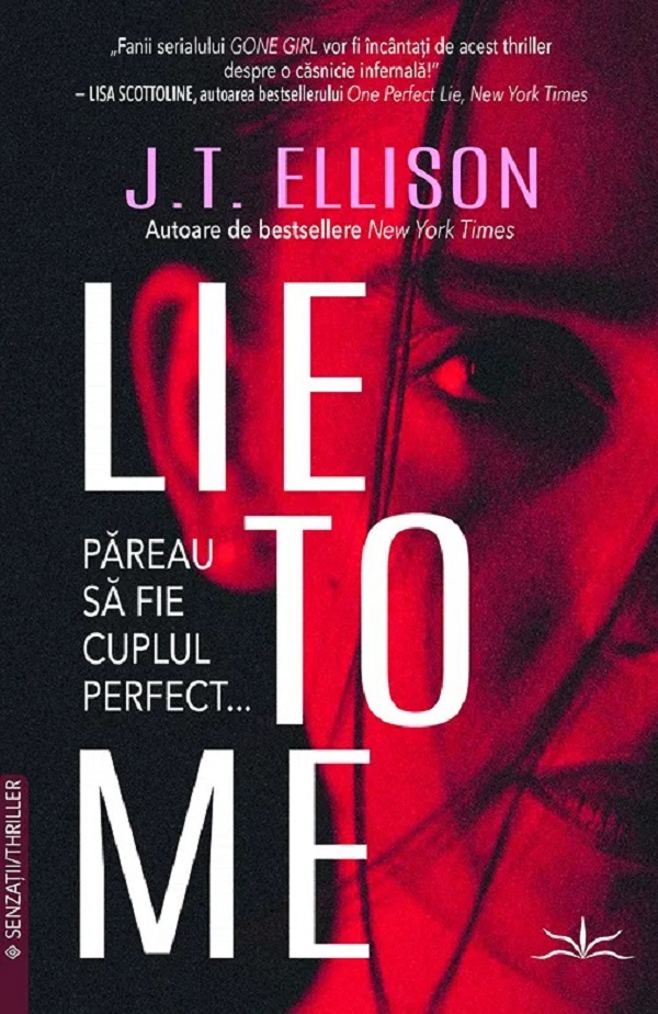 Coperta cărții 'Lie to me - J.T. Ellison'