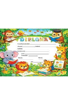 Coperta cărții 'Diplomă pentru grădiniță'