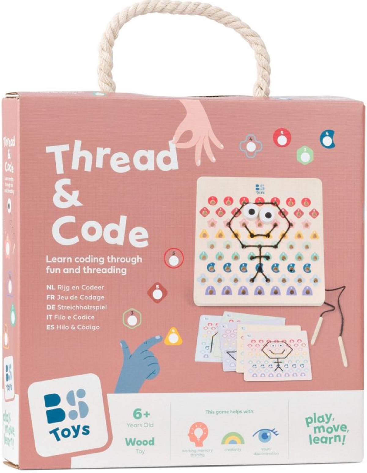 Imaginea produsului 'Joc educativ: Coase după cod'