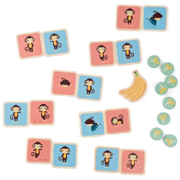 Joc de memorie si motricitate: Urmareste Maimutica