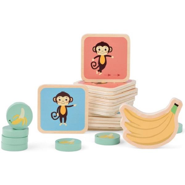 Joc de memorie si motricitate: Urmareste Maimutica