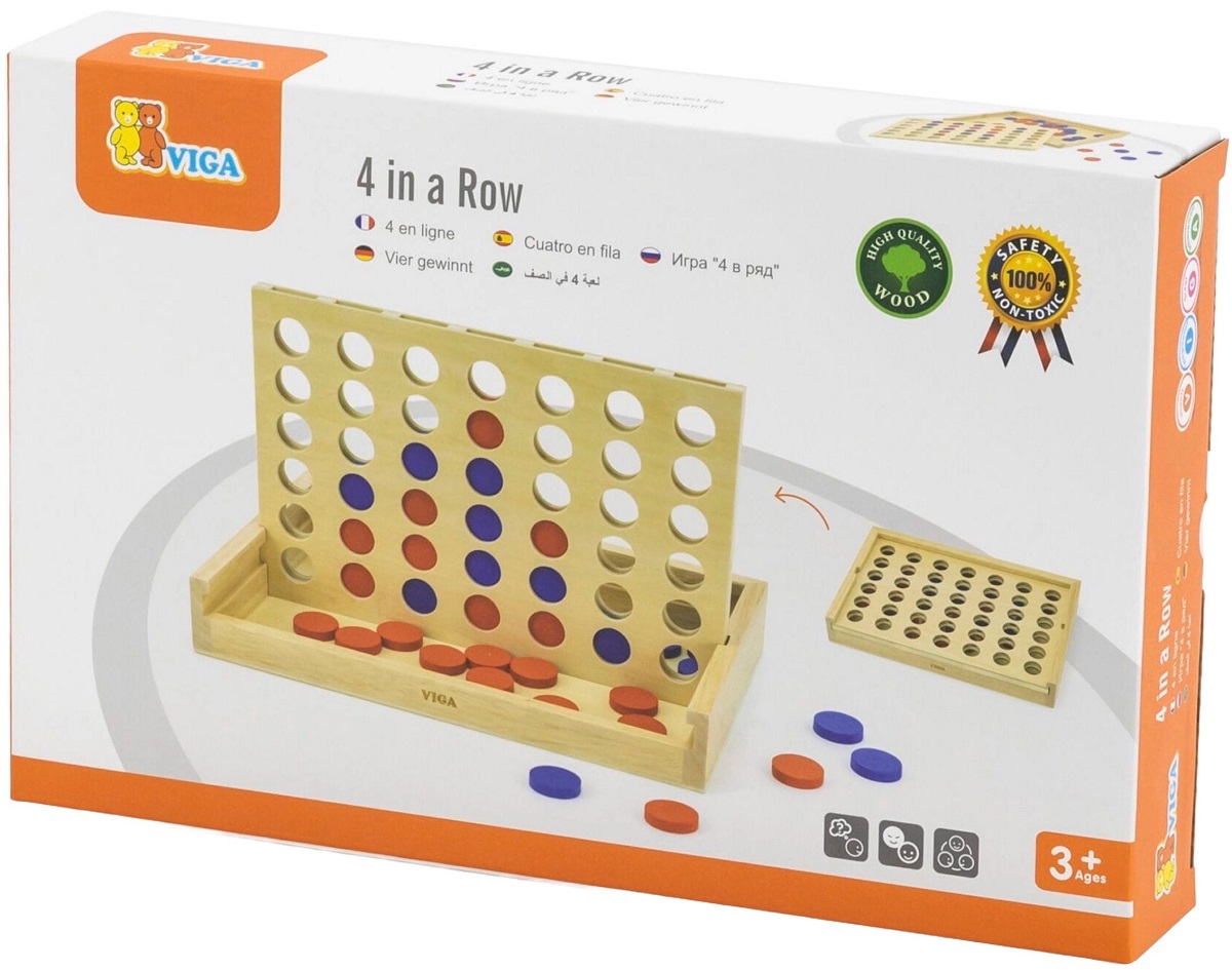 Imaginea produsului 'Joc de strategie: 4 pe 1 rând'