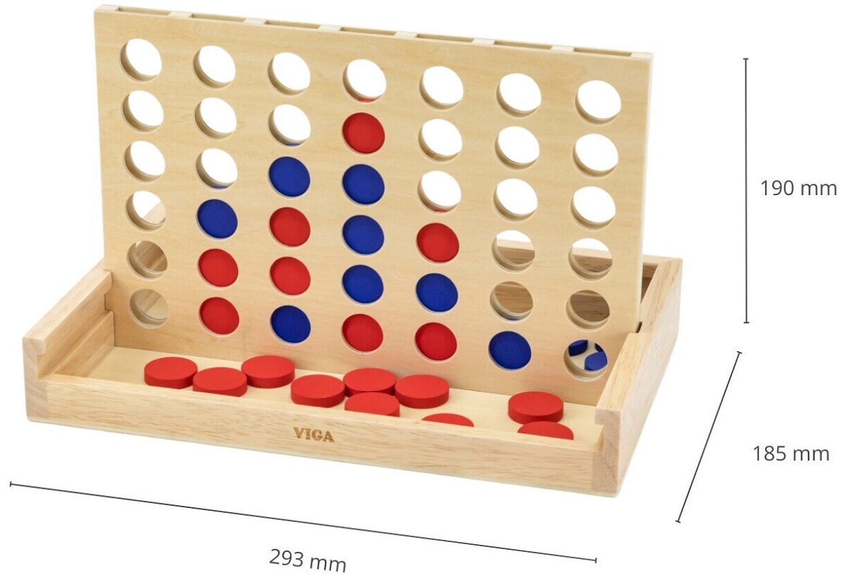 Imaginea produsului 'Joc de strategie: 4 pe 1 rând'