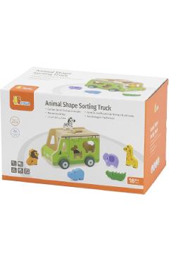 Imaginea produsului 'Joc: Camion sortator. Animale sălbatice'