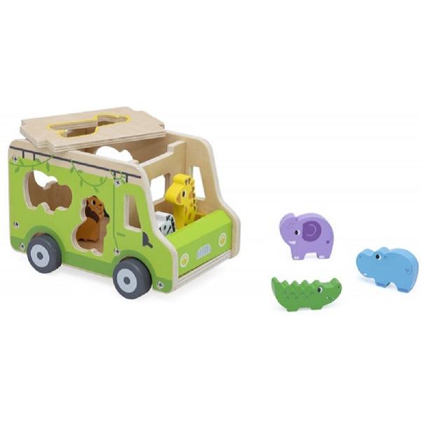 Joc: Camion sortator. Animale salbatice