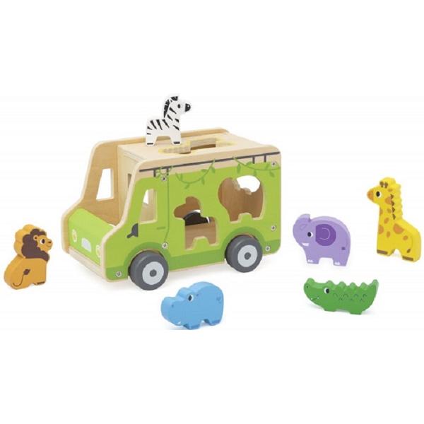 Joc: Camion sortator. Animale salbatice