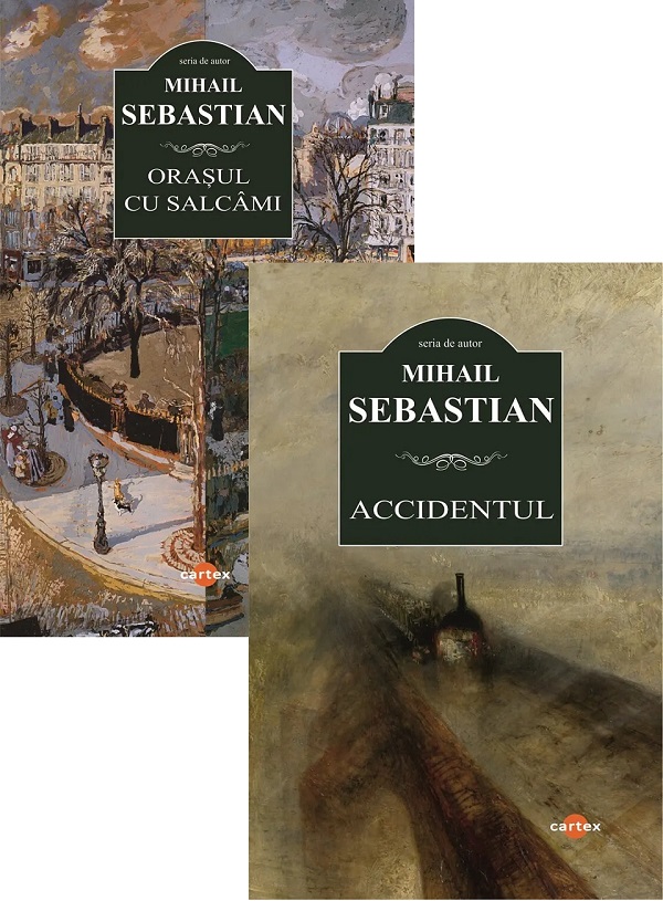Coperta cărții 'Pachet 2 cărți: Accidentul + Orașul cu salcâmi - Mihail Sebastian'
