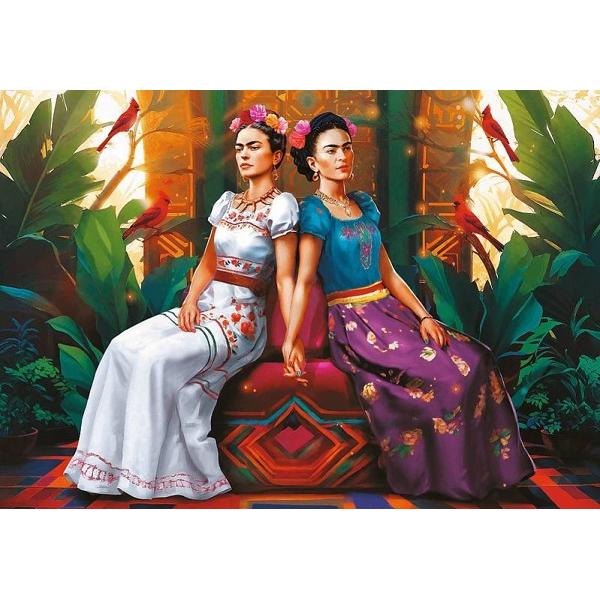 Puzzle 1000. Frida Khalo: Doua fete