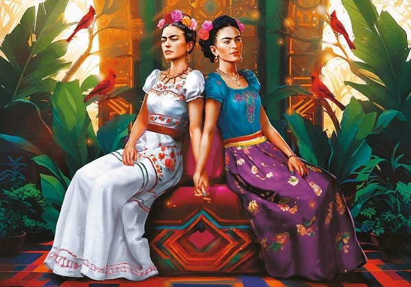 Imaginea produsului 'Puzzle 1000. Frida Khalo: Două fete'