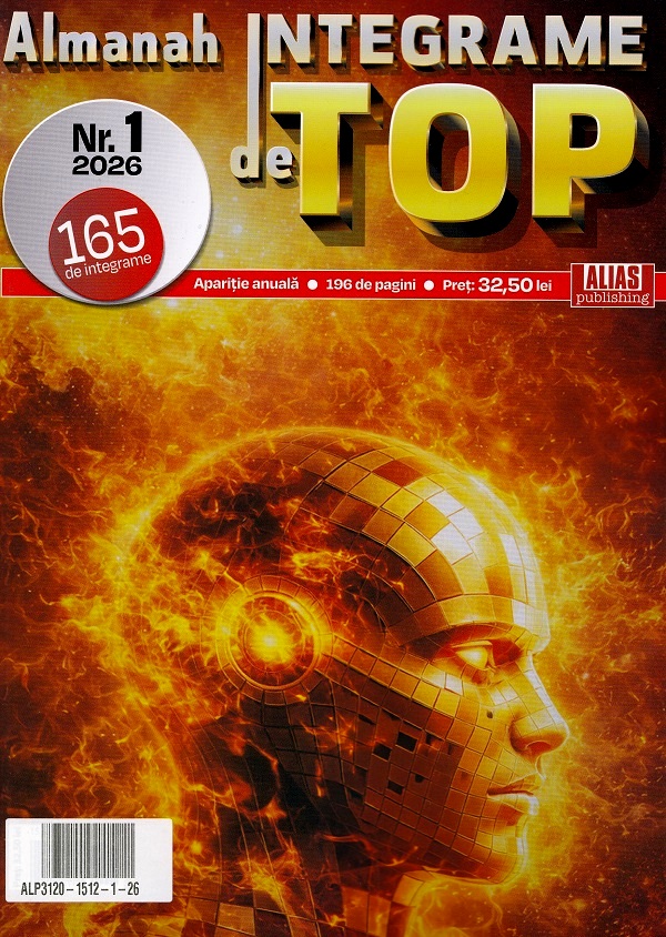 Coperta cărții 'Almanah Integrame de Top Nr.1 2026'